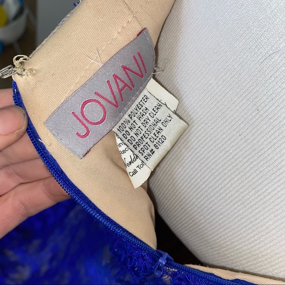 JOVANI open back formal dress - Picture 10 of 16